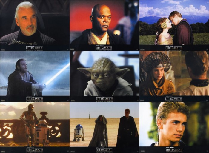 star wars ii attack of the clones movie posters star wars ii attack of the clones movie posters