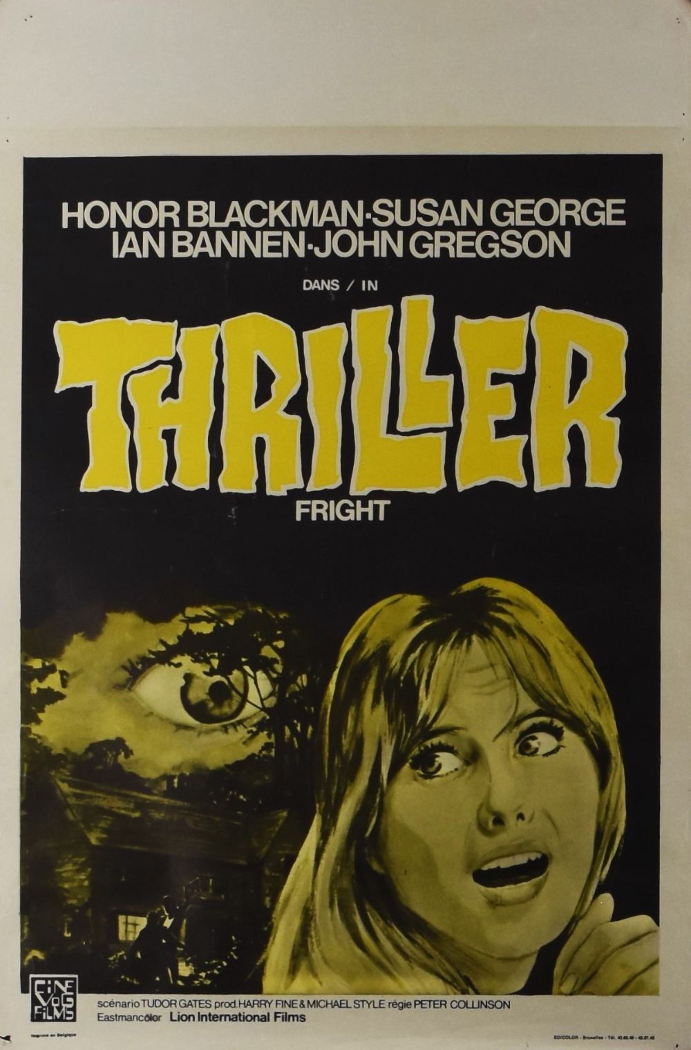 Fright original movie poster