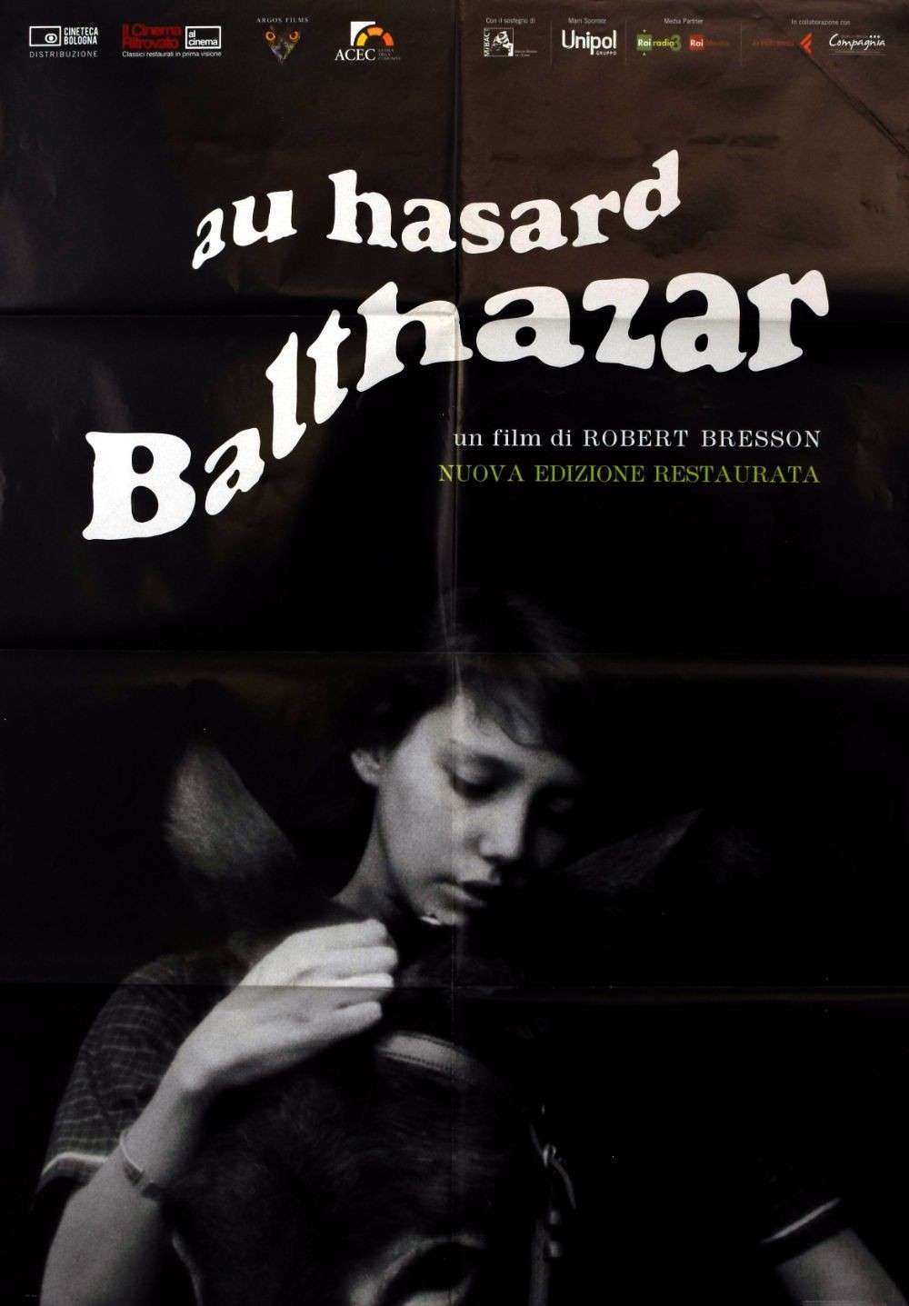 Au hasard Balthazar original movie poster