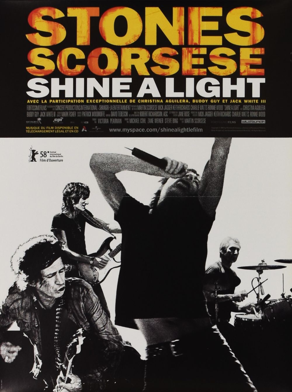 Shine a Light original movie poster