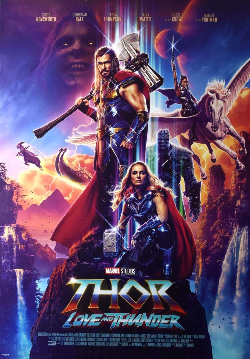 Thor: Love and Thunder original movie poster