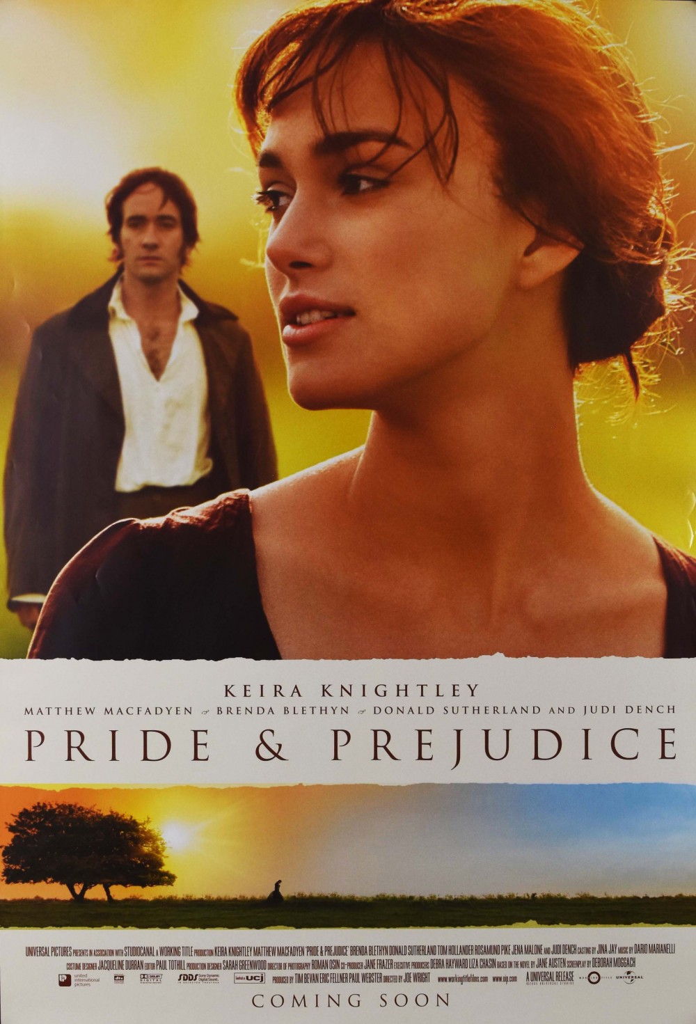 Pride & Prejudice original movie poster