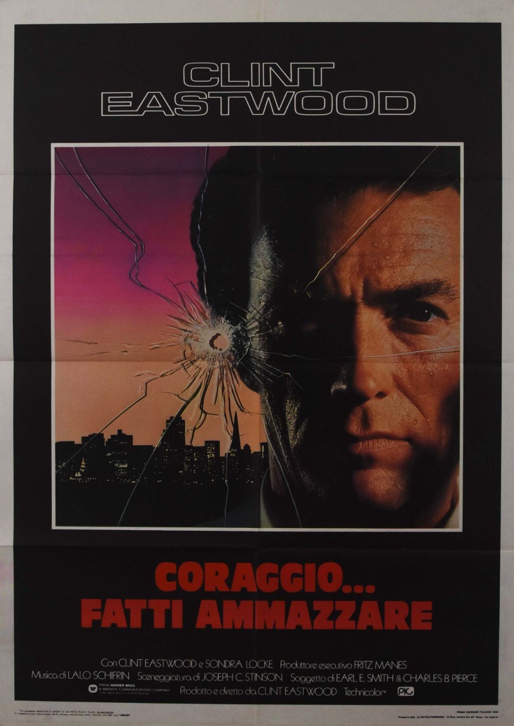 Sudden Impact original movie poster