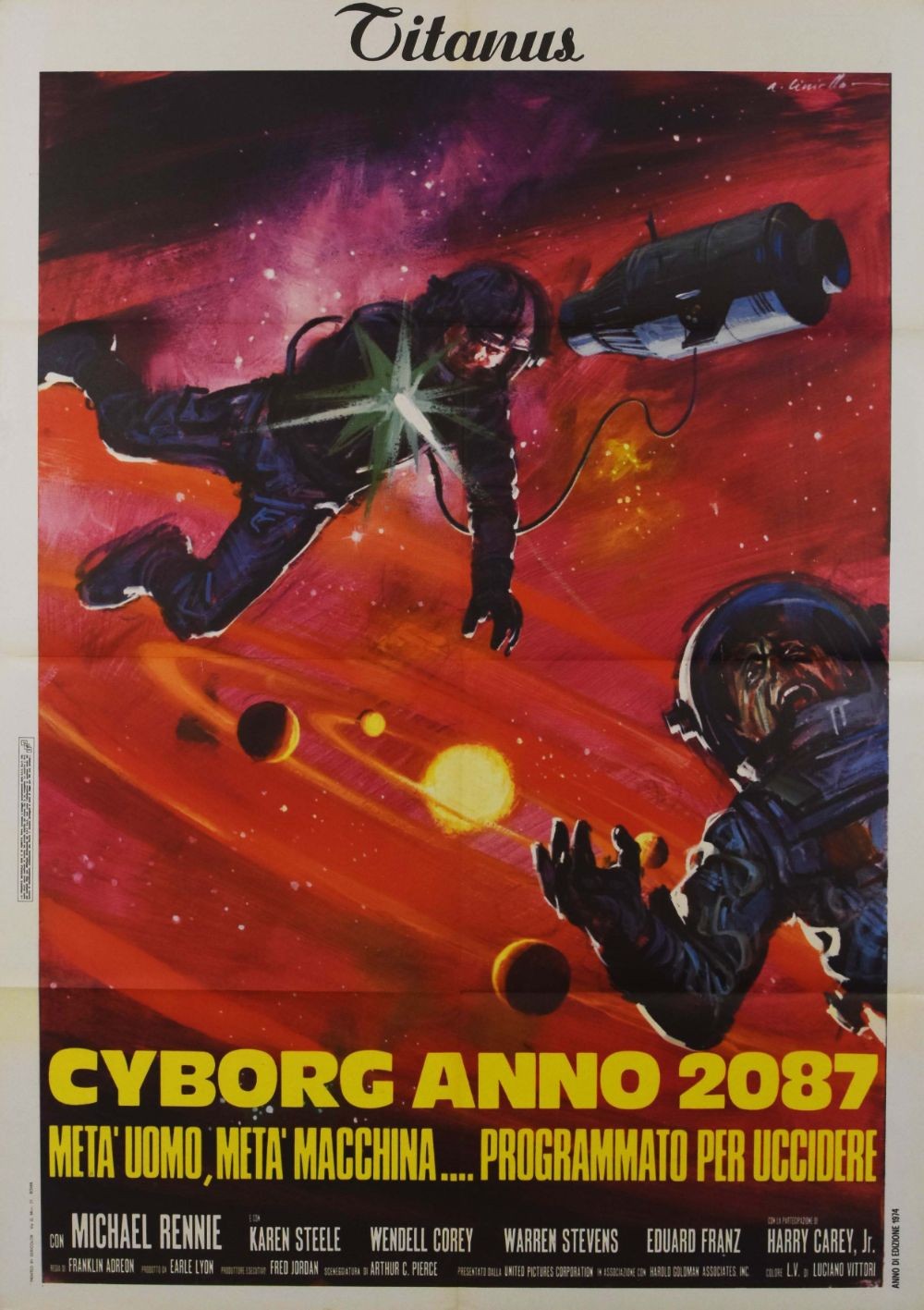 Cyborg 2087 original movie poster
