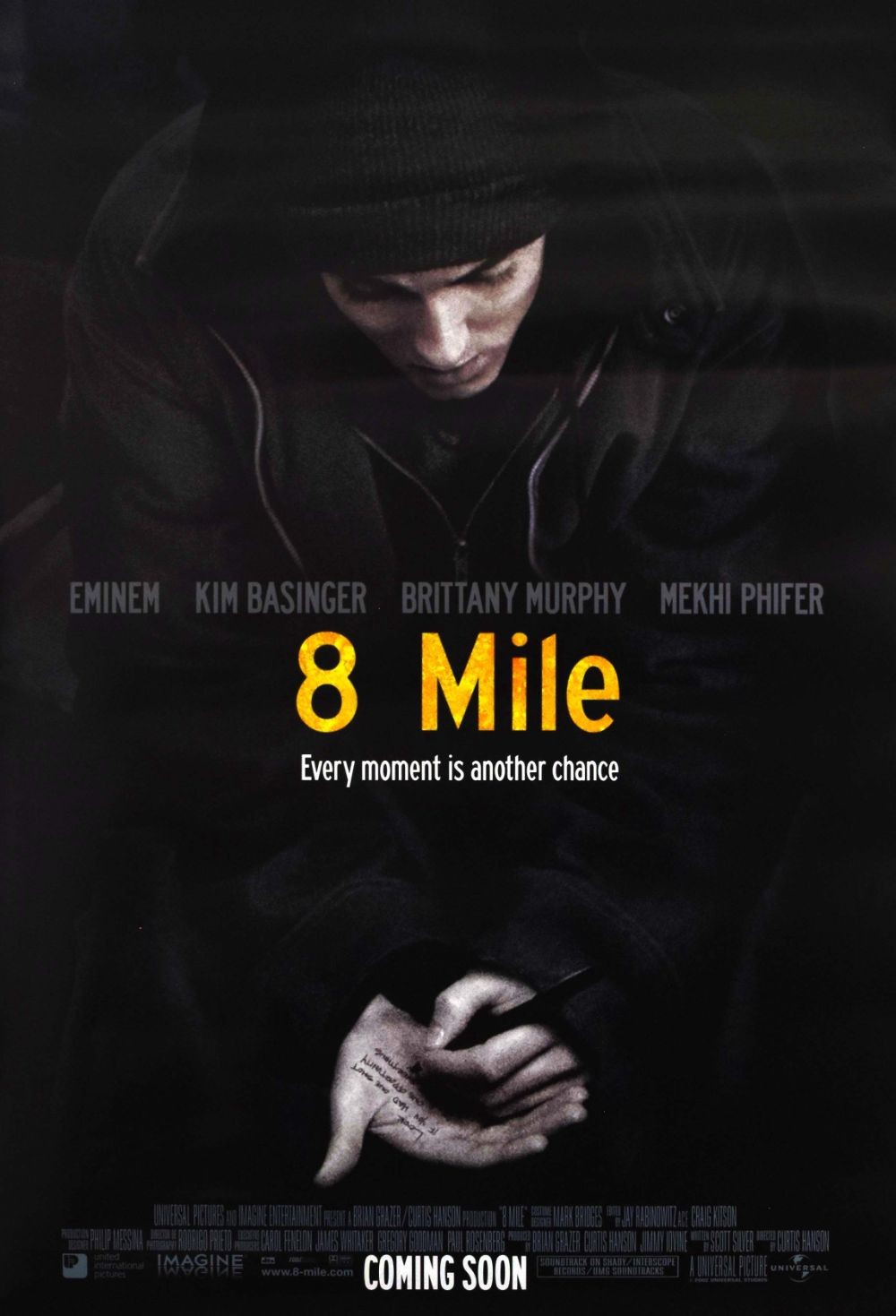 8 Mile original movie poster
