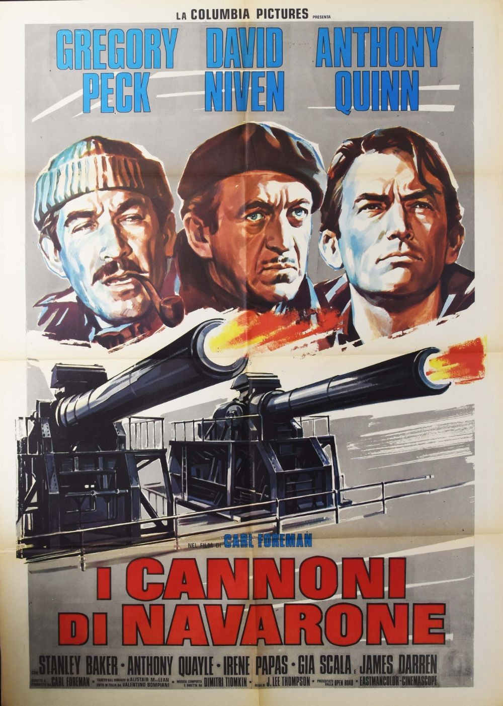 The Guns of Navarone original movie poster