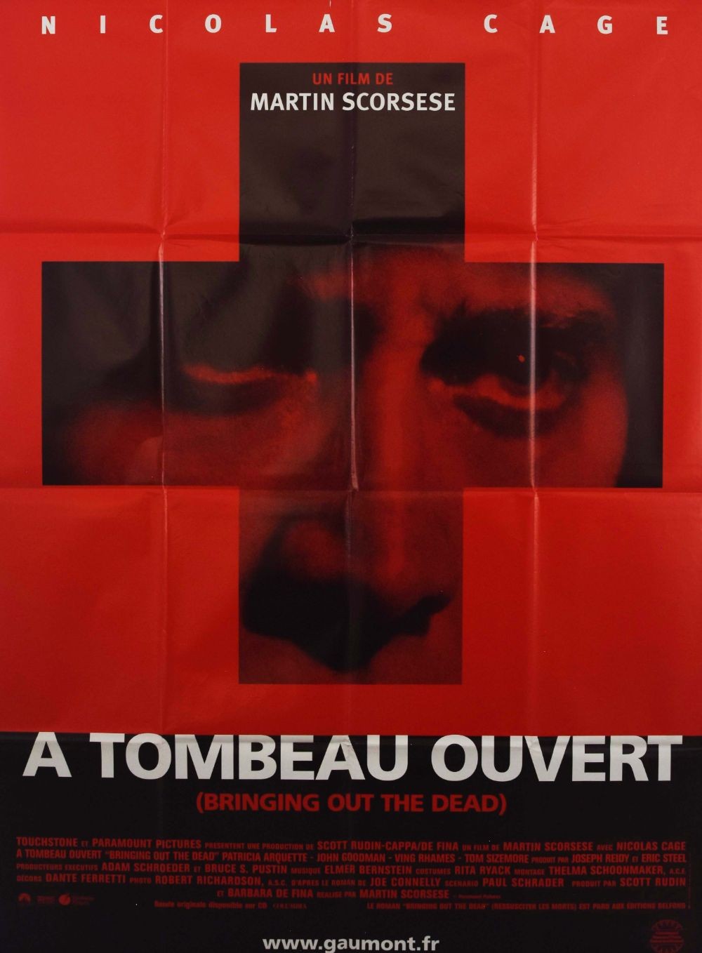 Bringing Out the Dead original movie poster