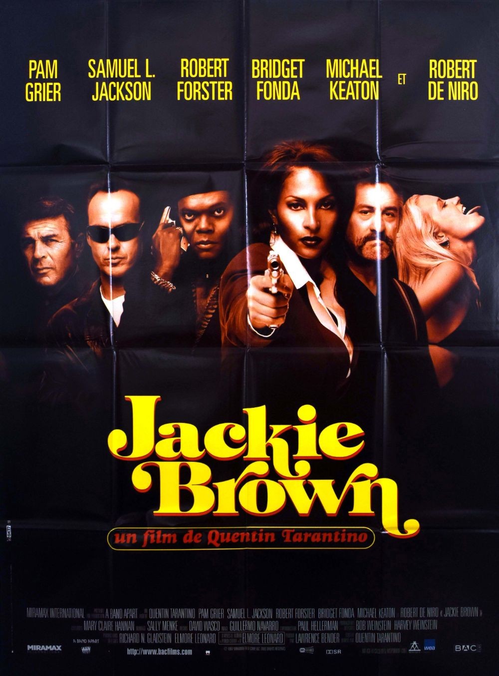 Jackie Brown original mvioie poster