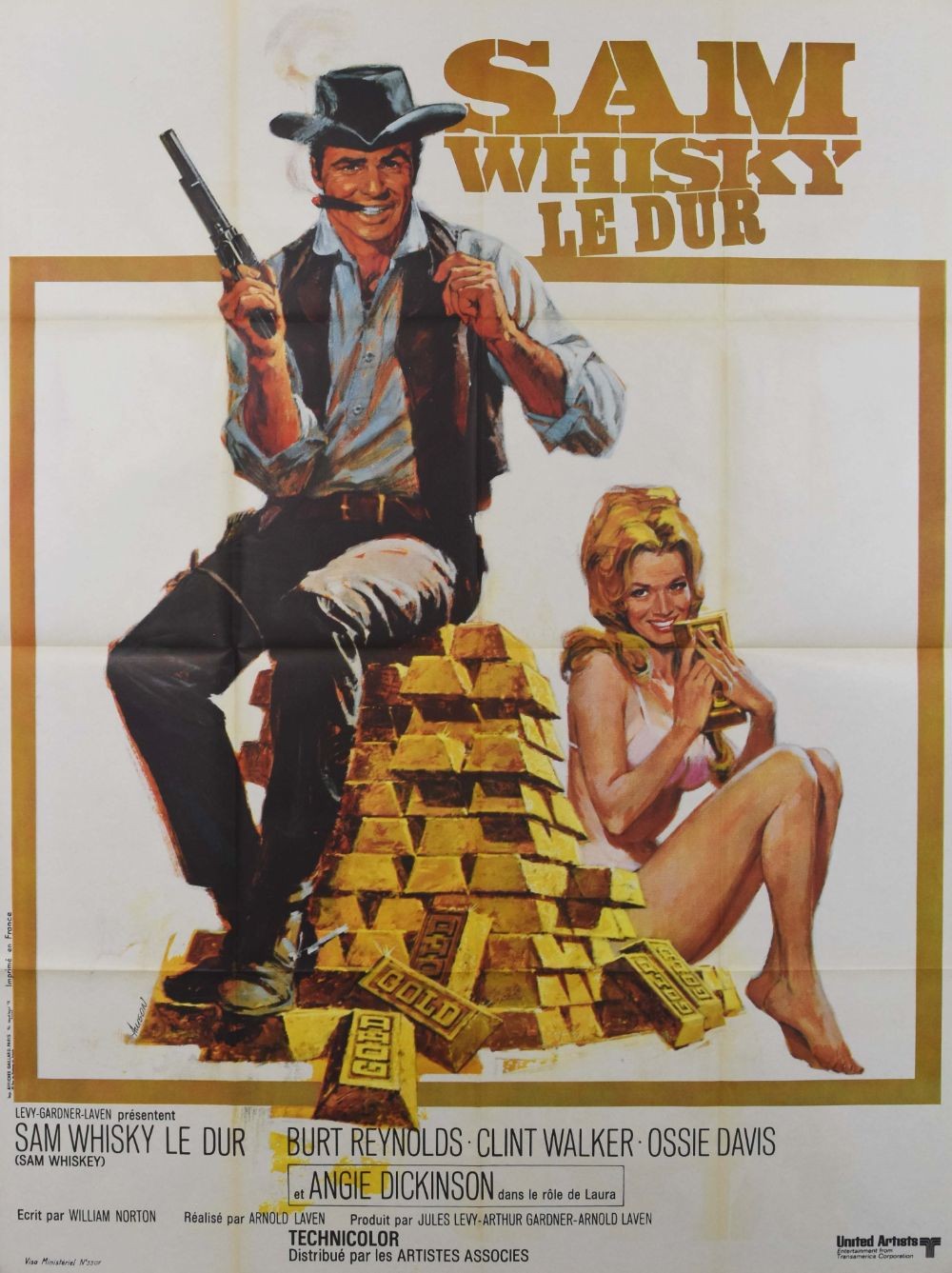Sam Whiskey original movie poster