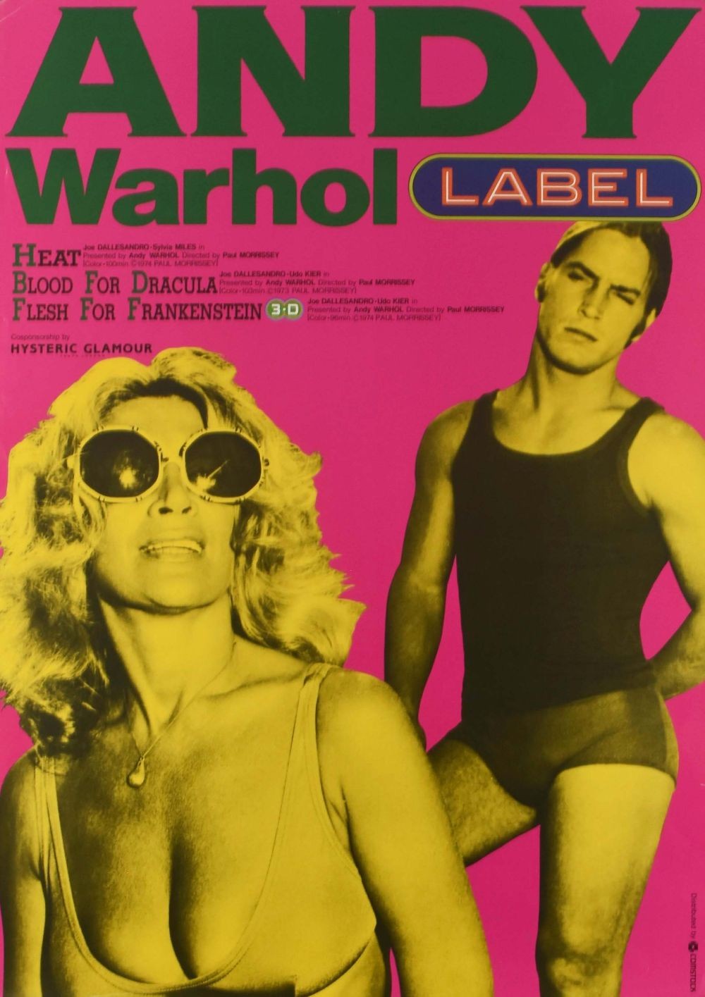 Andy Warhol Label original movie poster