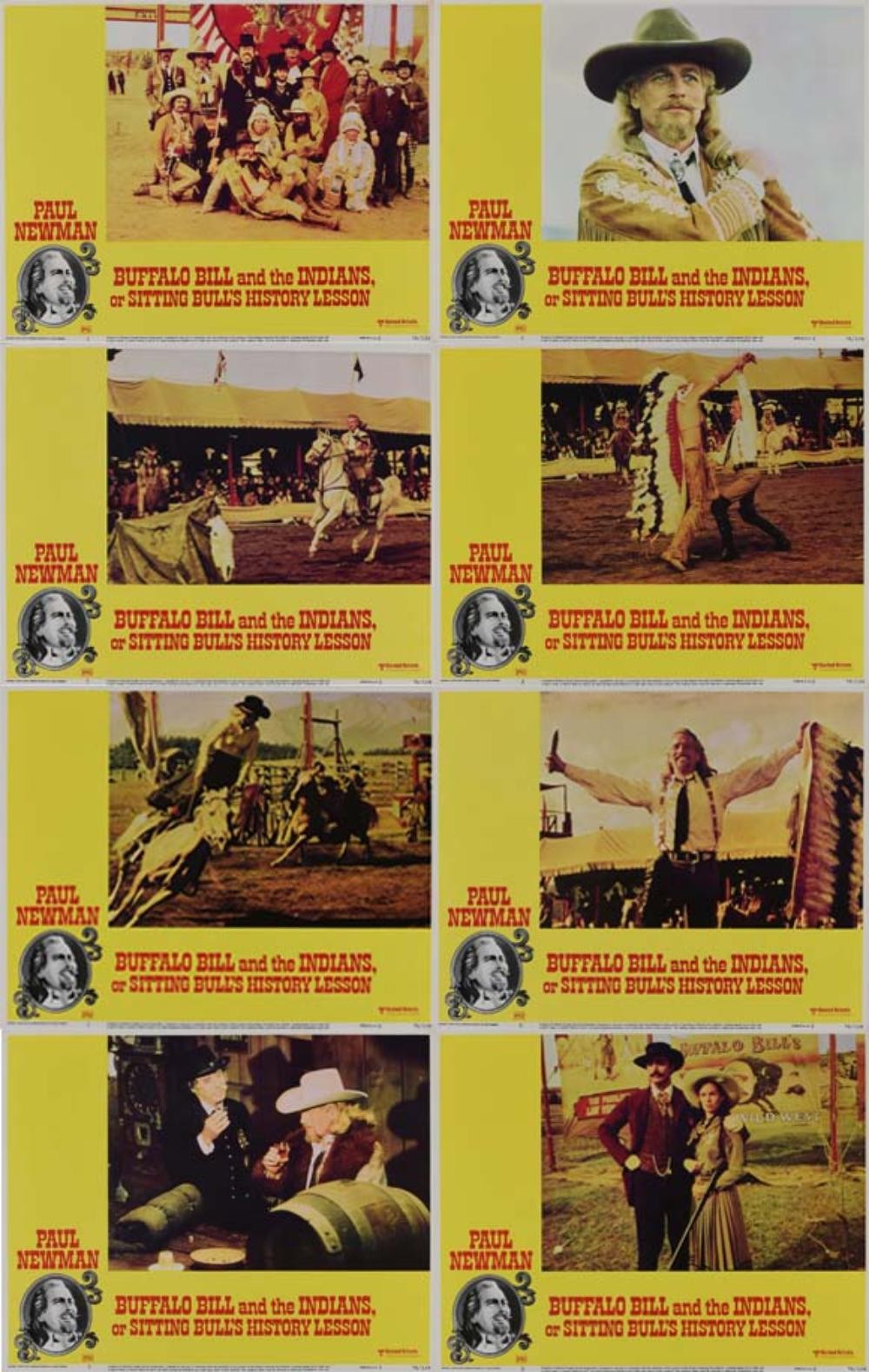 Buffalo Bill and the Indians original lobby cards