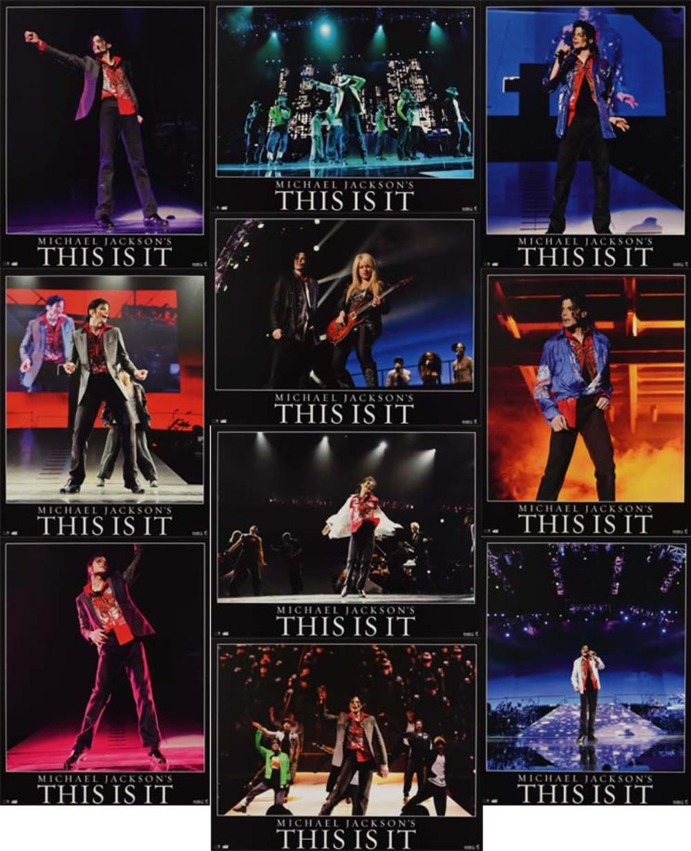 This Is It original lobby cards