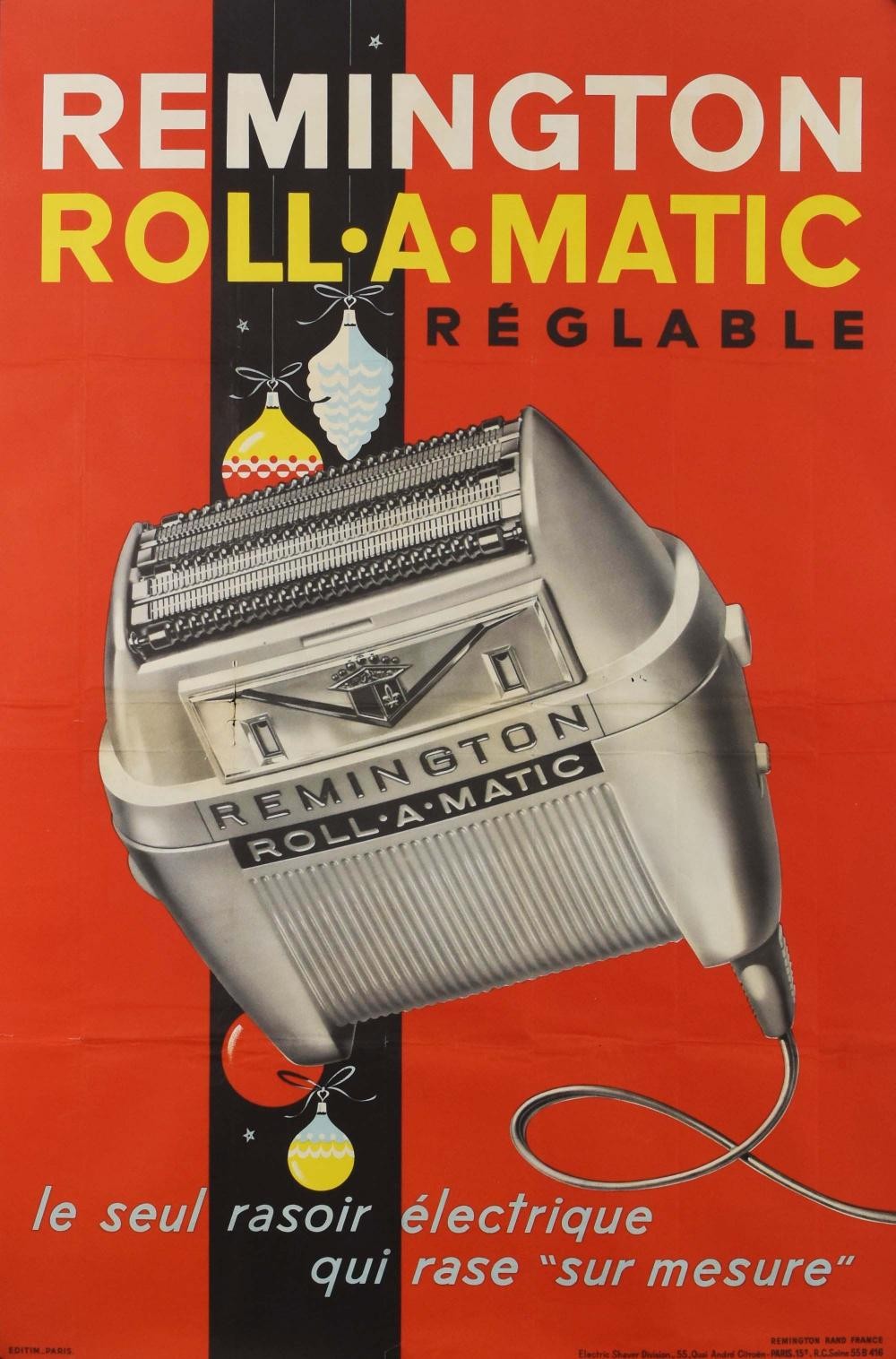 Remington original poster advertising