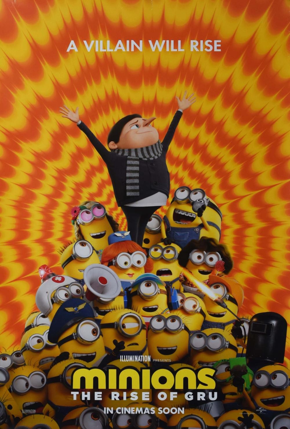 Minions: The Rise of Gru originalm movie poster