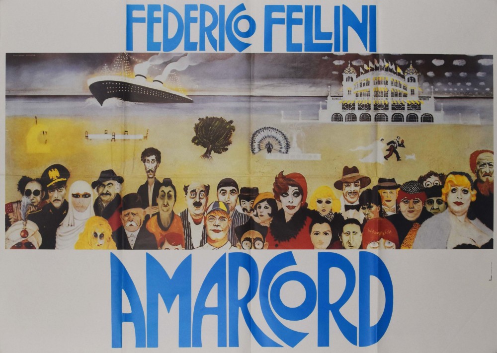 Amarcord original movie poster