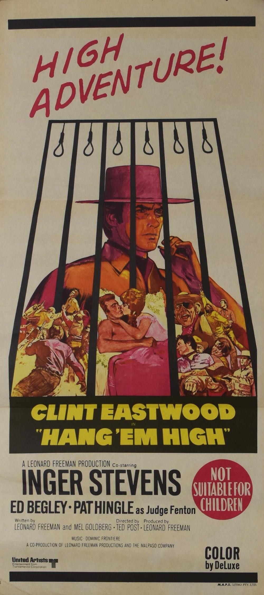 Hang 'Em High original movie poster