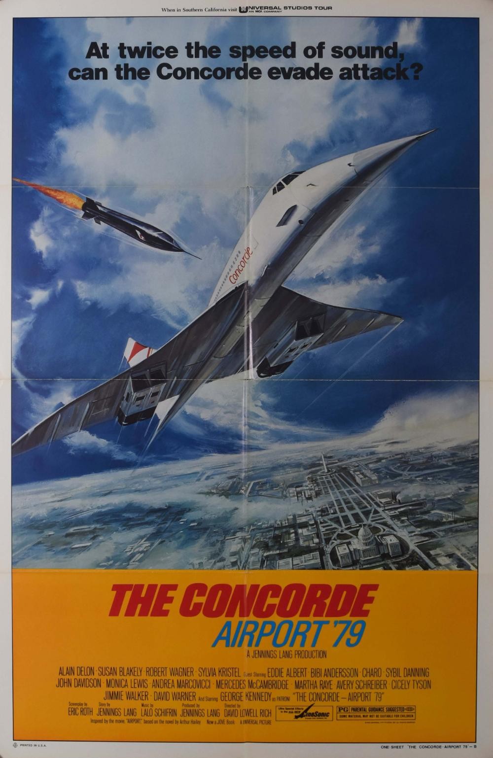 The Concorde Airport ’79 original movie poster