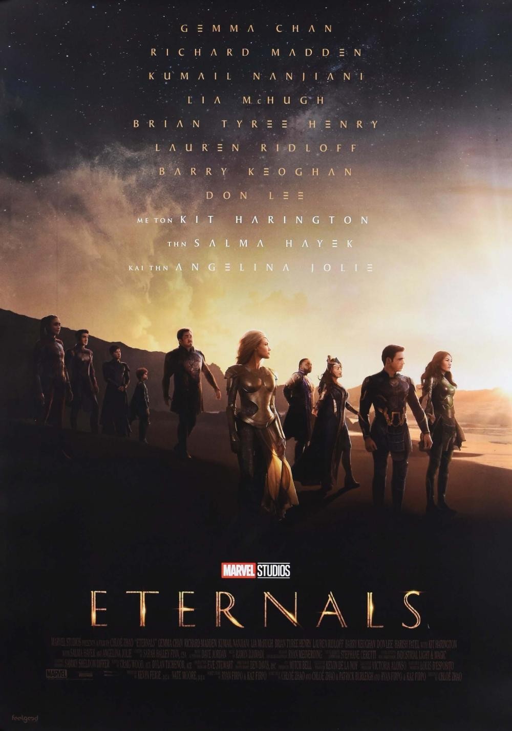 Eternals original movie poster