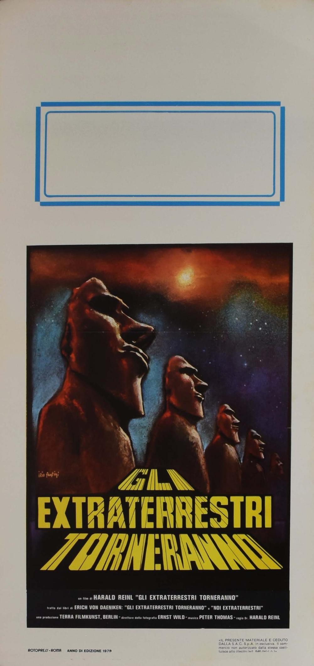 Chariots of the Gods original movie poster