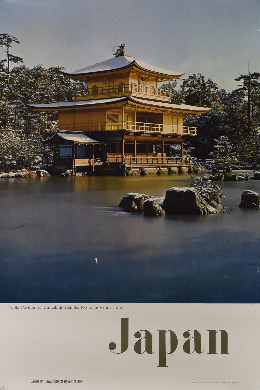 Japan Kinkakuji Temple Style original poster