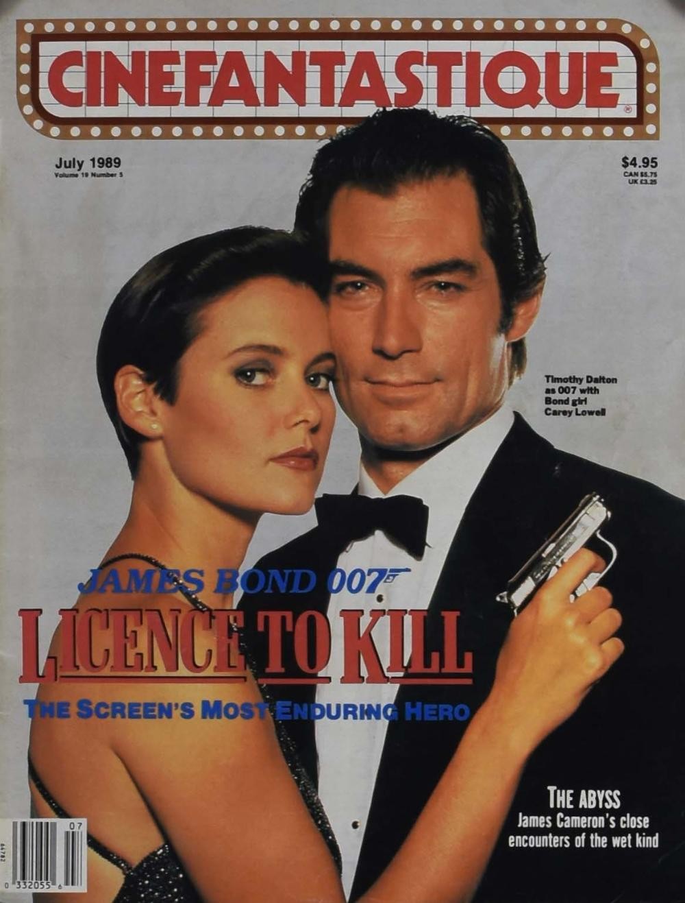 Cinefantastique Licence to Kill original movie magazine