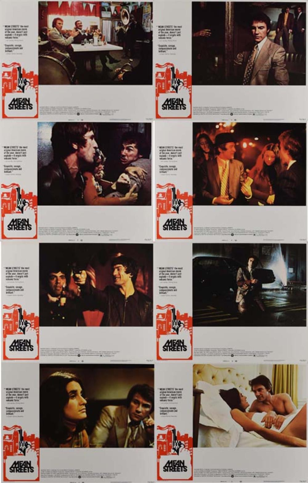 Mean Streets original lobby cards