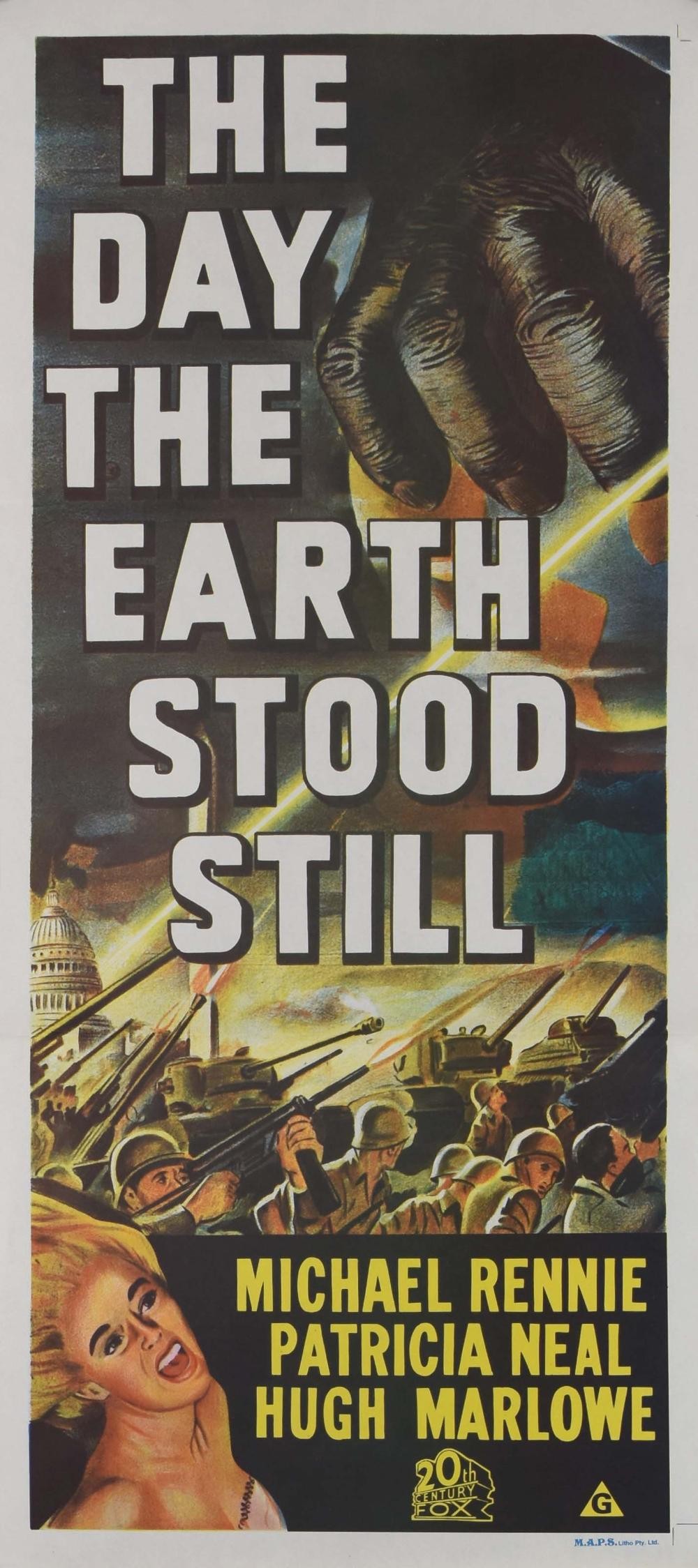 The Day the Earth Stood Still original movie poster