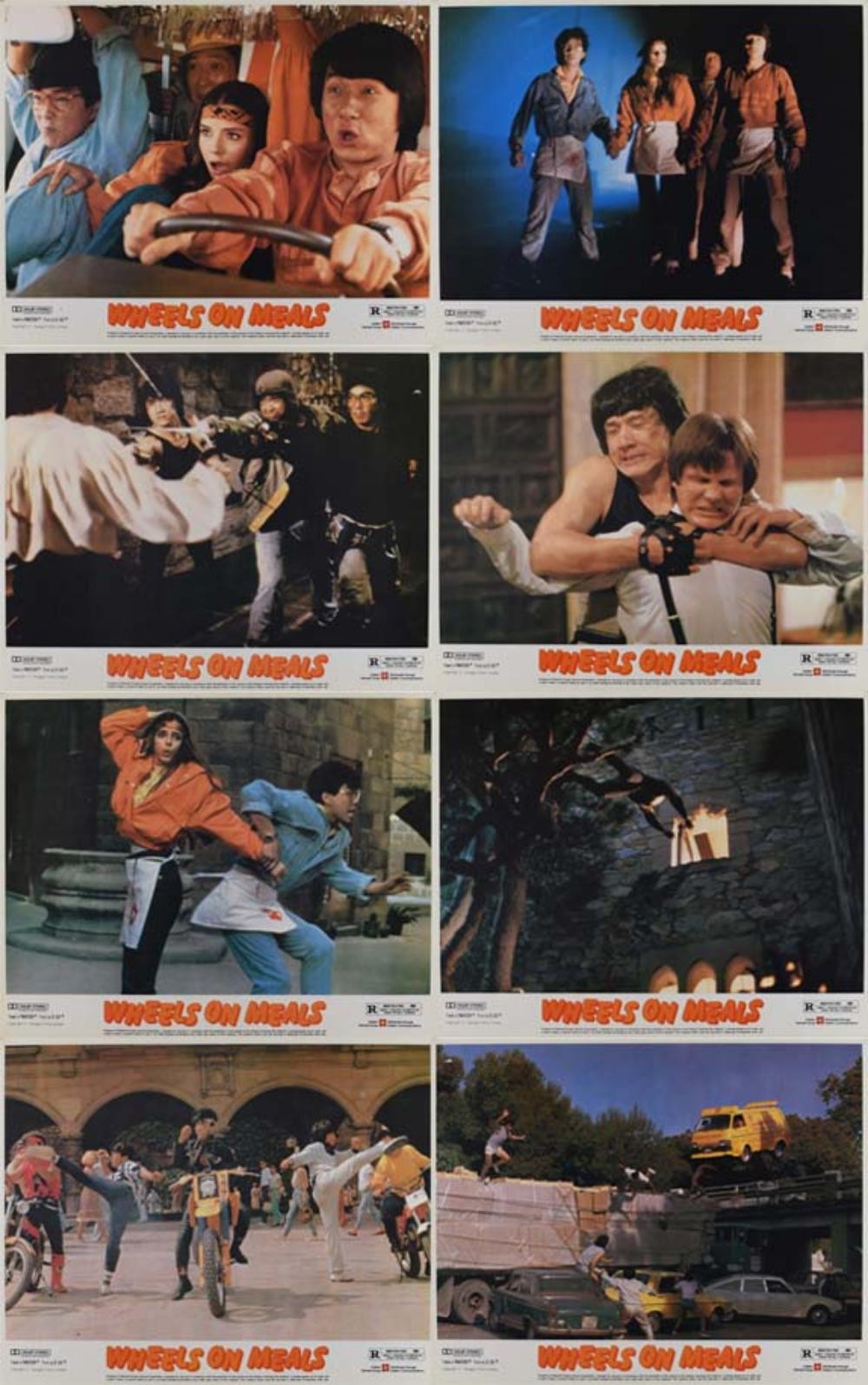Wheels on Meals original lobby cards