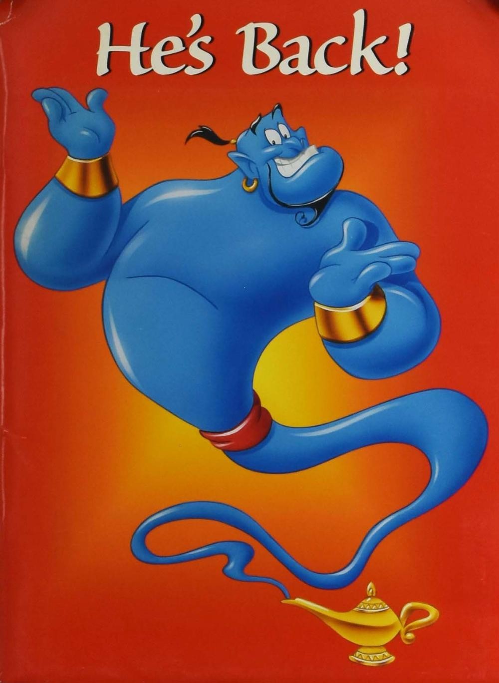 Aladdin and the King of Thieves original pressbook