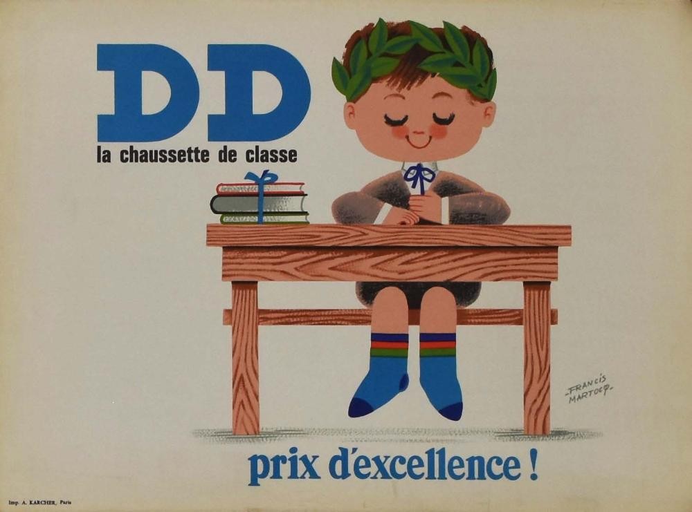DD la chaussette de classe original movie poster