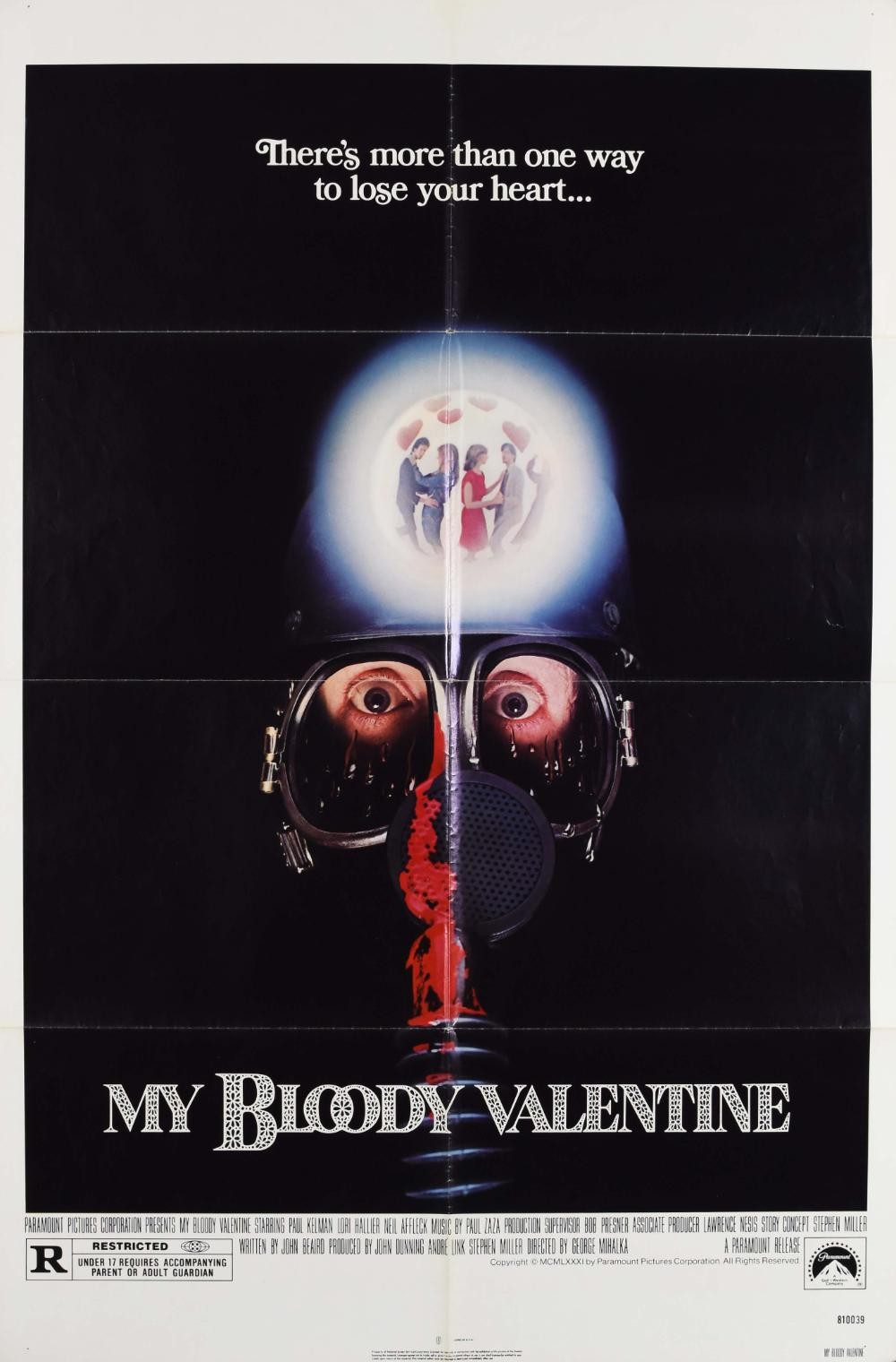 My Bloody Valentine original movie poster