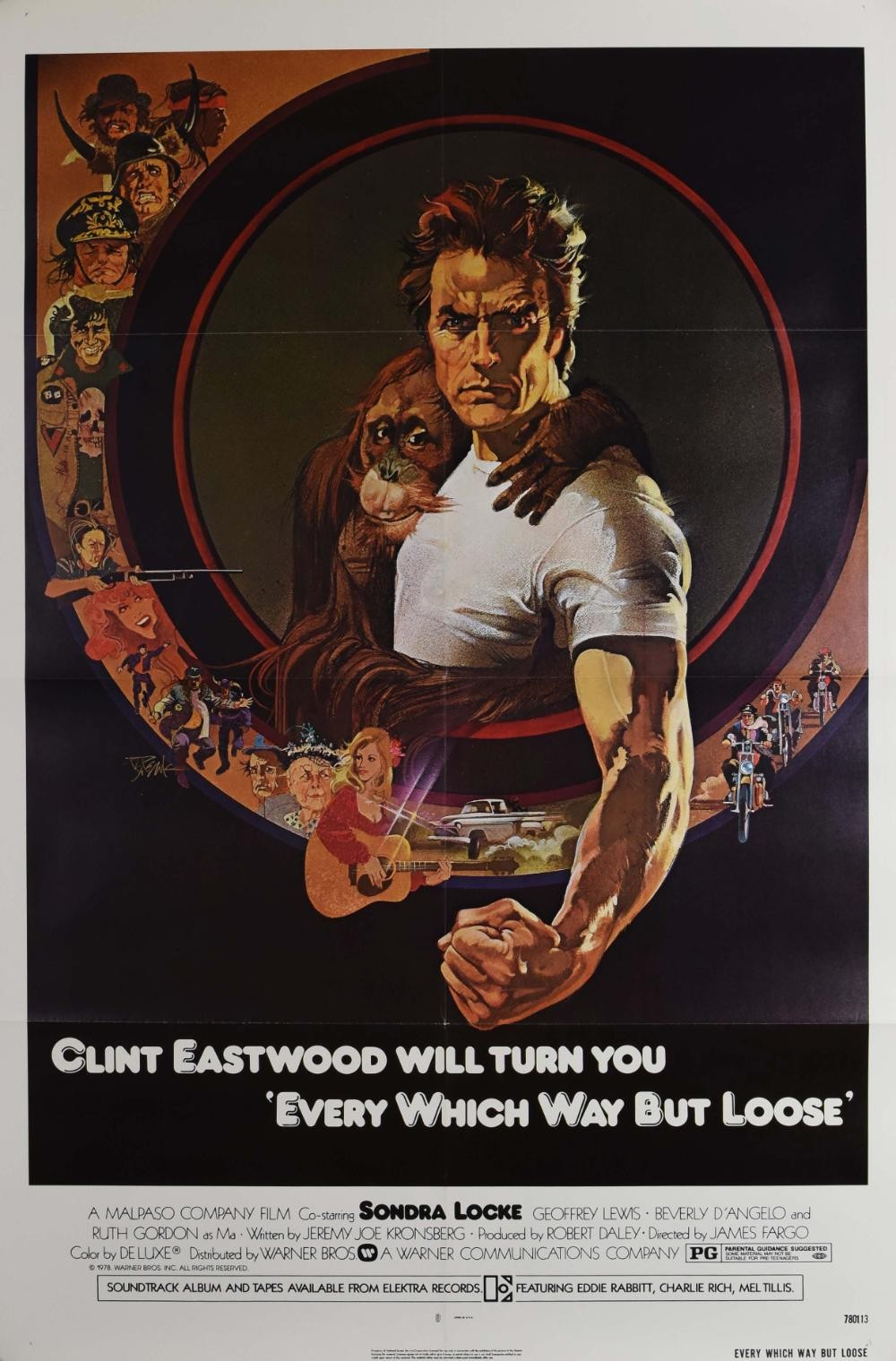 Every Which Way But Loose original movie poster