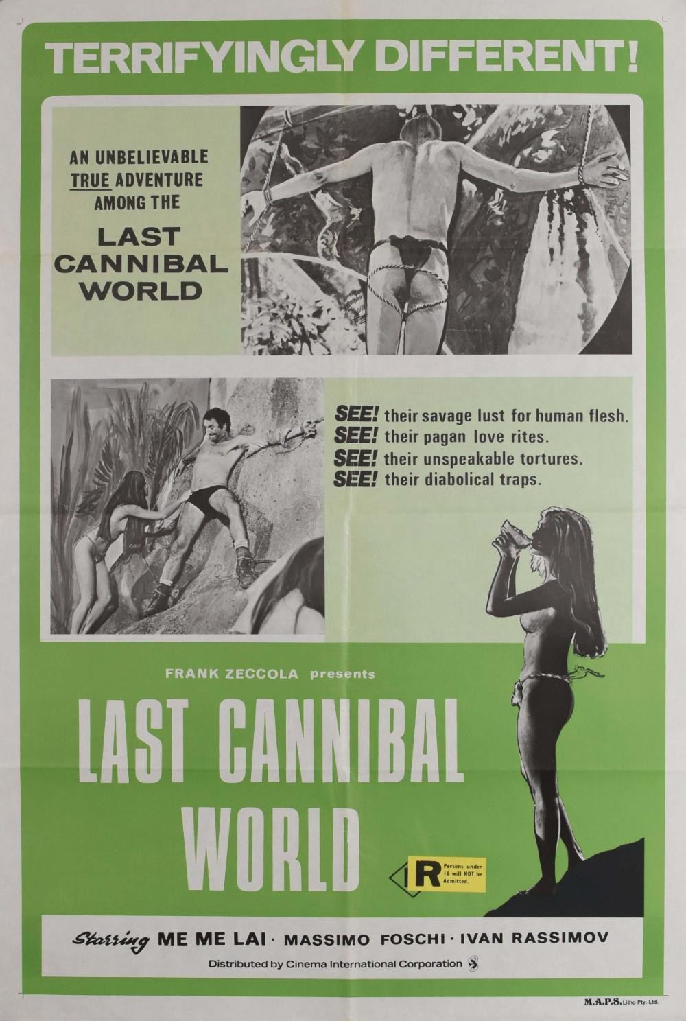 The Last Cannibal World original movie poster