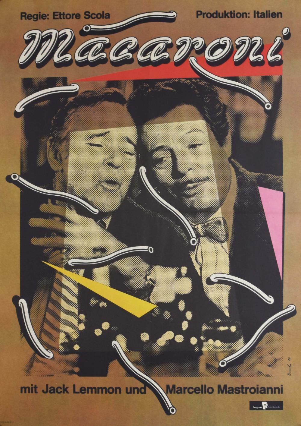 Macaroni original movie poster