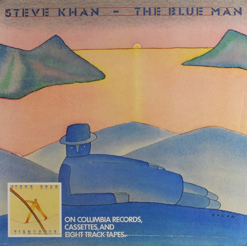 Steve Kahn The Blue Man