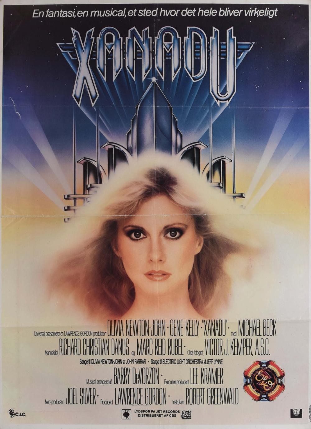 Xanadu original movie poster