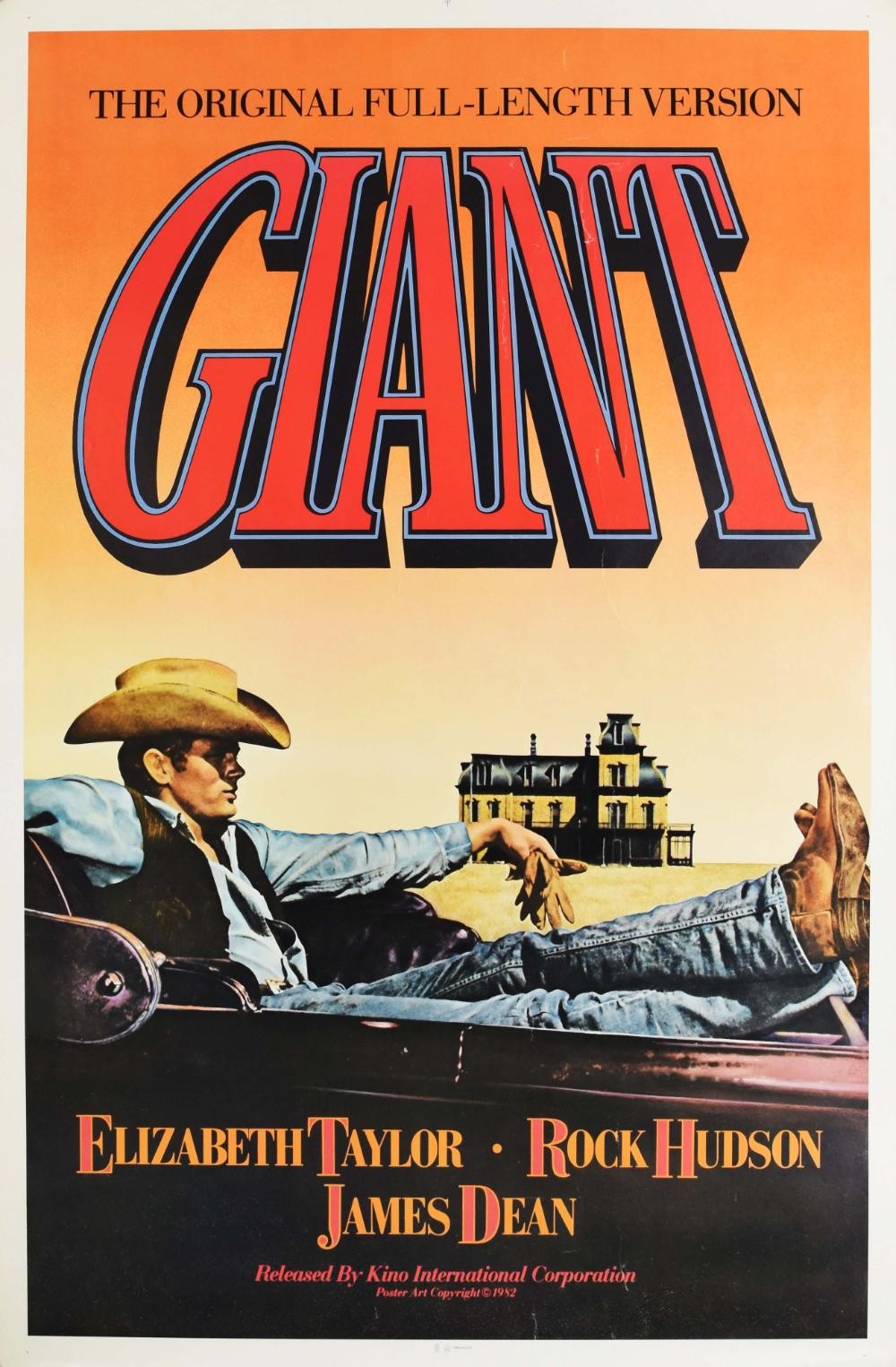 Giant original movie poster
