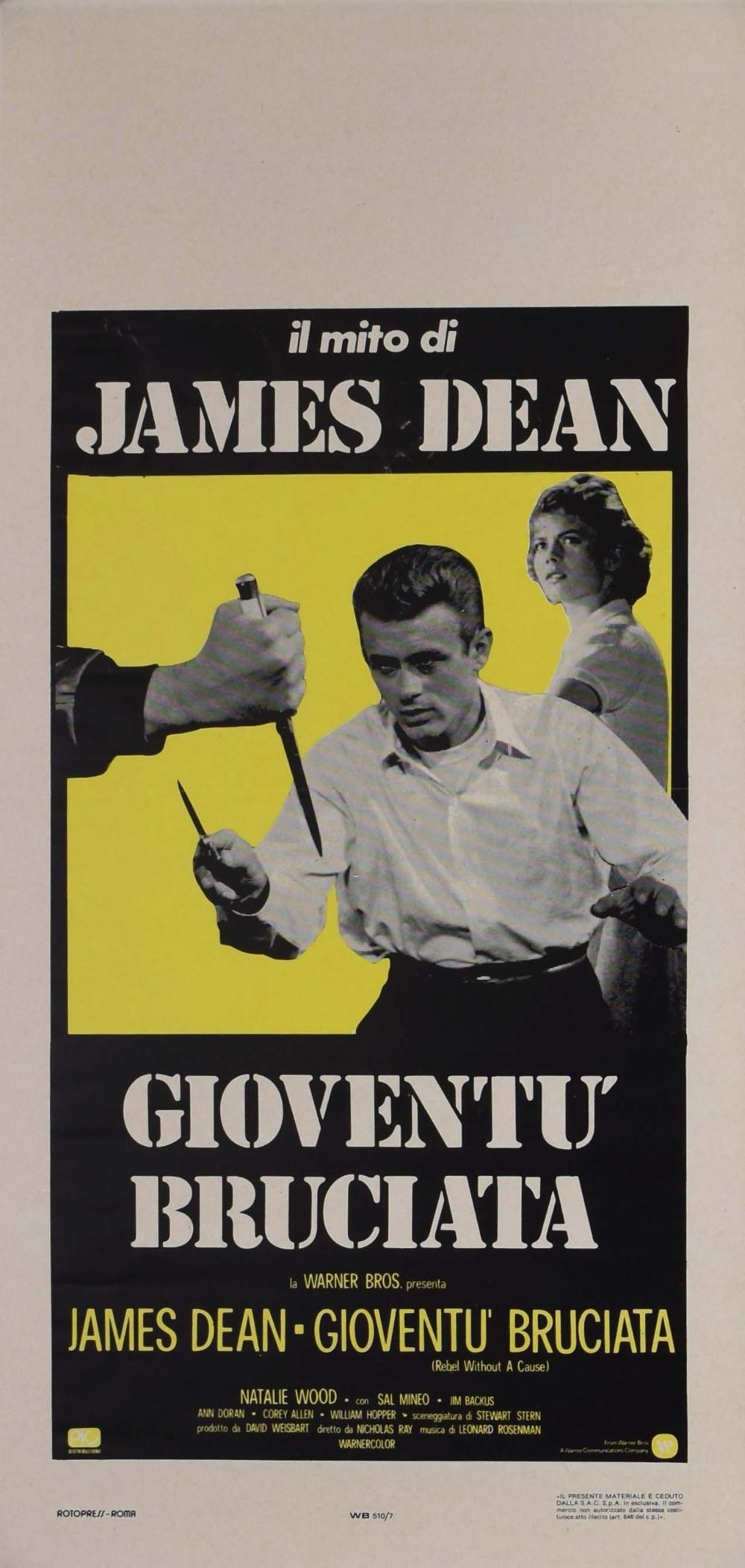 Rebel Without a Cause original movie poster
