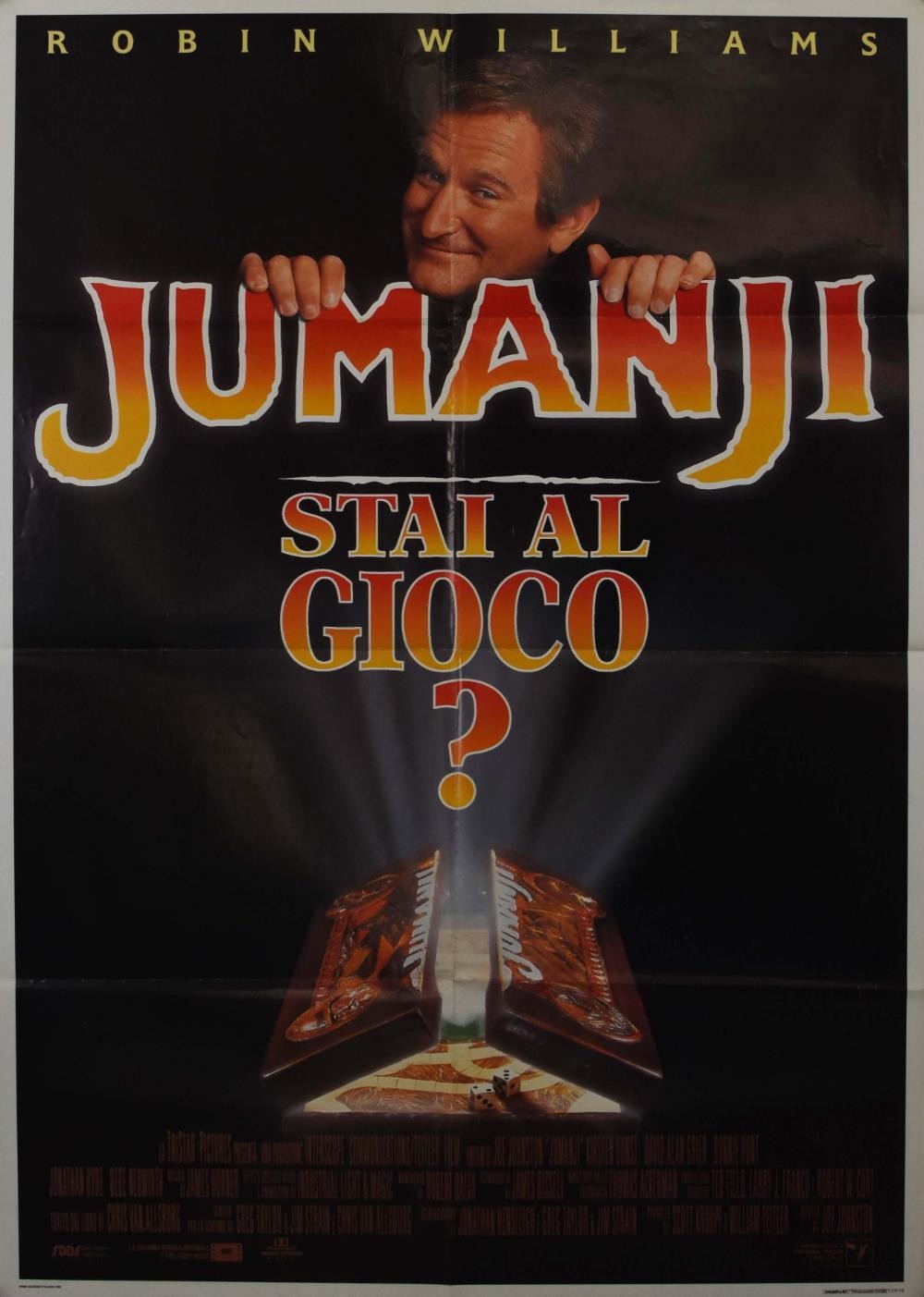 Jumanji original movie poster