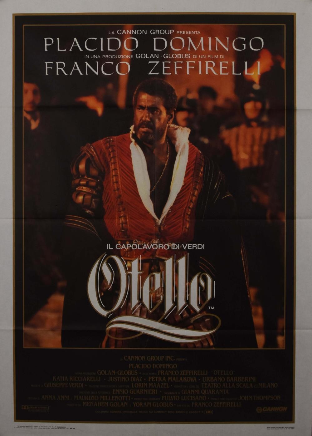 Otello original movie poster