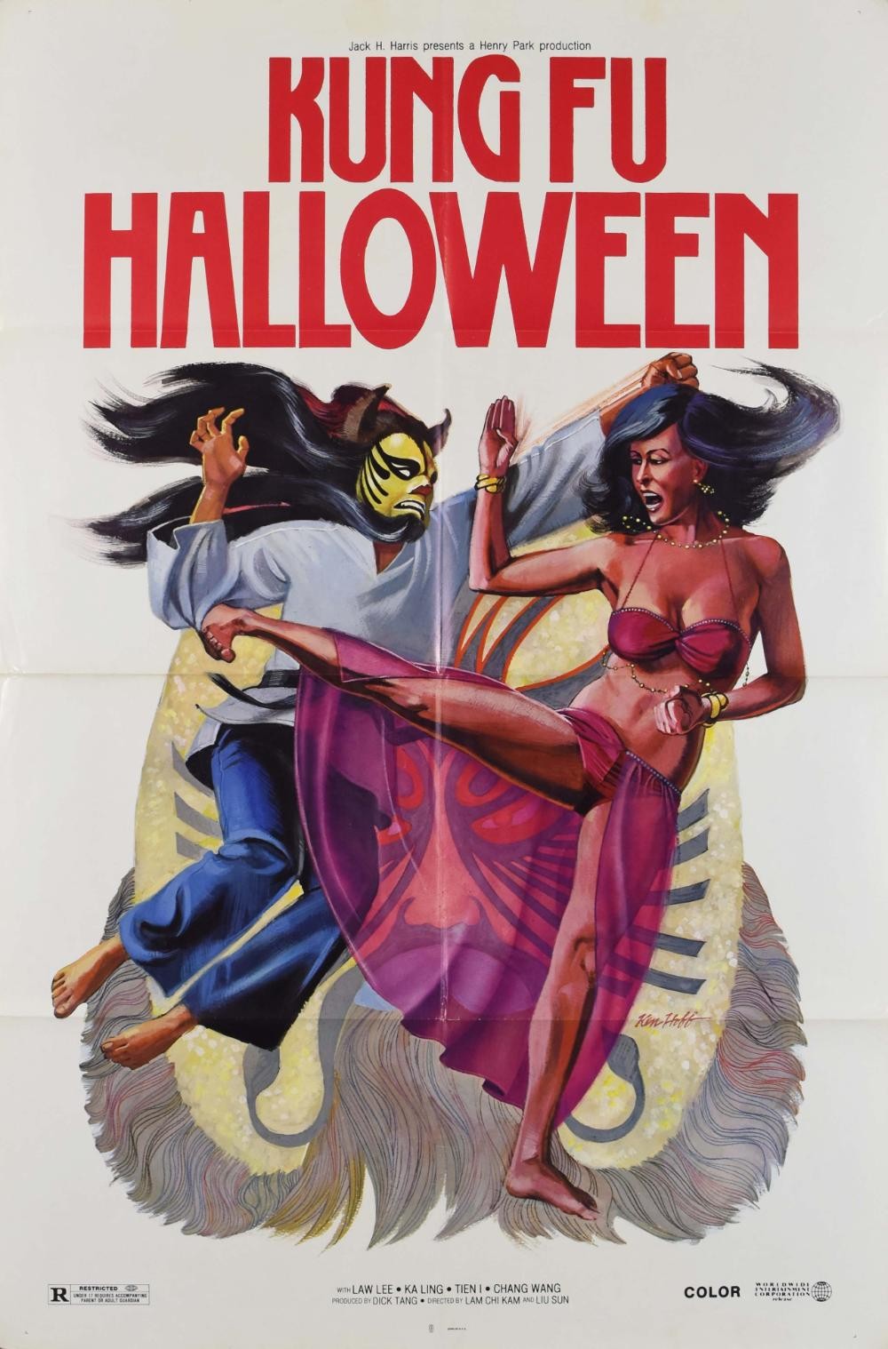 Kung Fu Halloween original movie poster