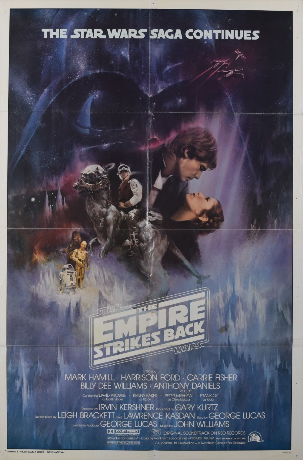 Star Wars: The Empire Strikes Back original movie poster