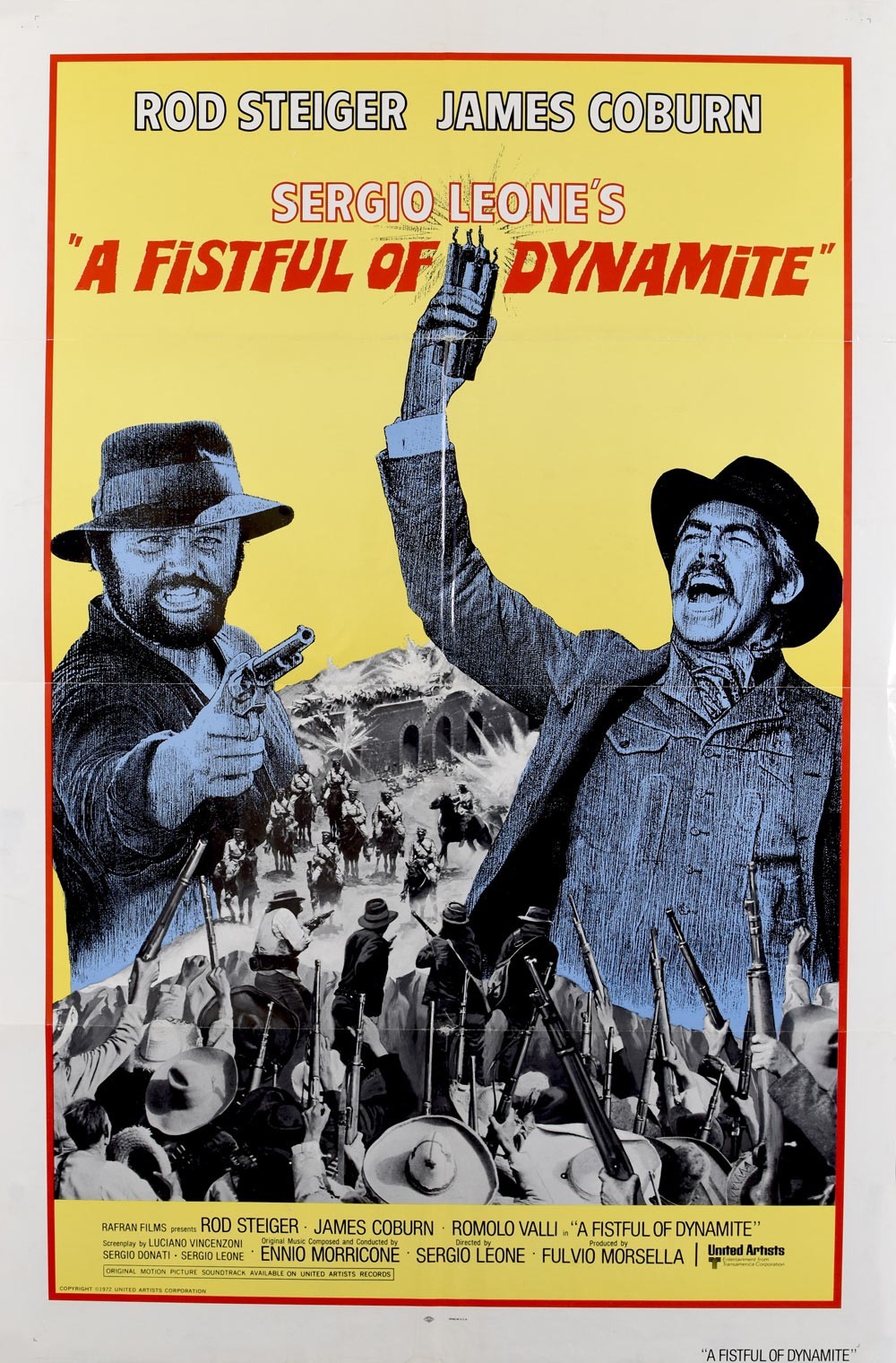 A fistful of dynamite James Coburn movie poster #3 